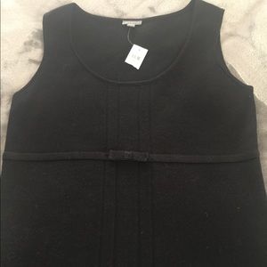 Sleeveless Black Sweater